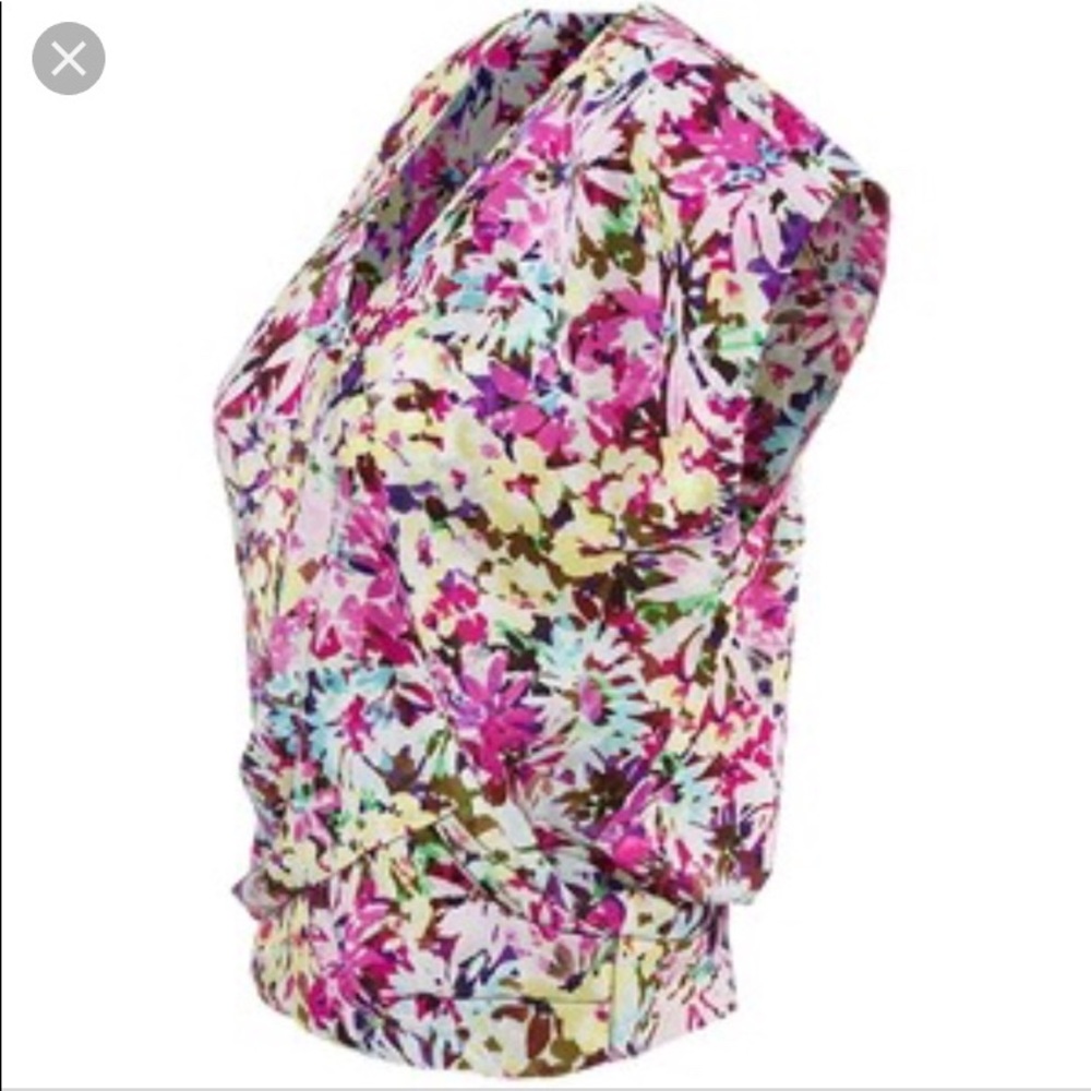 Cabi Spring 2017 Collection floral blouse